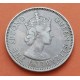 CHIPRE 50 MILS 1955 RAMAS DE ARBOL e ISABEL II KM.36 MONEDA DE NICKEL MBC- Cyprus Zypern Colonia de Inglaterra