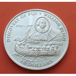 .FIJI ISLAS 2 DOLARES 2012 TORTUGA PLATA SC FIDJI ISLANDS