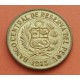 PERU 1 SOL DE ORO 1975 BANCO CENTRAL Y ESCUDO KM.266 MONEDA DE LATON MBC+ 1 Sol de Oro 1965