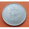 VATICANO 100 LIRAS 1972 PALOMA DE LA PAZ ESCUDO DEL PAPA PABLO VI KM.122 MONEDA DE ACERO SC Vatican 100 Lire