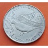 VATICANO 100 LIRAS 1976 PALOMA DE LA PAZ ESCUDO DEL PAPA PABLO VI KM.122 MONEDA DE ACERO SC Vatican 100 Lire