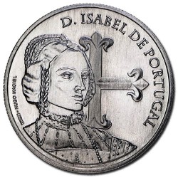 . 5 EUROS 2015 PORTUGAL REINA ISABEL NICKEL SC