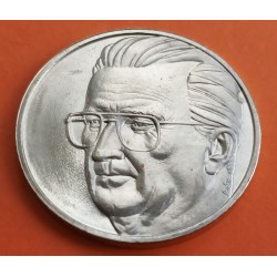 BELGICA 5 EURO 1996 REY ALBERTO II y CASTILLO MONEDA DE NICKEL SC Belgium 5 Euros 1996