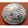 BELGICA 5 EUROS 1996 REY ALBERTO II y CASTILLO MONEDA DE NICKEL SC Belgium 5 Euros 1996