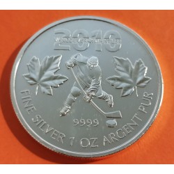 CANADA 5 DOLARES 2009 HOJA DE ARCE PLATA PURA SC SILVER DOLLAR