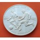 MALDIVAS 250 RUFIYAA 1993 MUNDIAL DE FUTBOL USA 1994 KM.83 MONEDA DE PLATA PROOF Infimas rayitas MALDIVES SOCCER