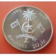 MALDIVAS 250 RUFIYAA 1993 MUNDIAL DE FUTBOL USA 1994 KM.83 MONEDA DE PLATA PROOF Infimas rayitas MALDIVES SOCCER