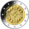 . 1 coin x ALEMANIA 2 EUROS 2023 CARLOMAGNO 1275 ANIVERSARIO DE SU NACIMIENTO @CECA AL AZAR@ MONEDA CONMEMORATIVA SC Germany 2€
