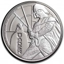 . 1 aaaaacoin NIUE 2 DOLARES 2022 DARTH VADER CON ESPADA STAR WARS MONEDA DE PLATA SC cápsula ONZA OZ