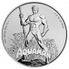 . 1 aaacoin SAMOA 5 DOLARES 2023 AQUAMAN Serie DC COMICS 2ª MONEDA DE PLATA PURA silver OZ ONZA cápsula