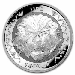 . .1 DOLAR 2016 AUSTRALIA AÑO LUNAR DEL MONO PLATA Silver Oz