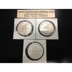 GUINEE 100 FRANCOS + 200 FRANCOS + 300 FRANCOS 1988 OLIMPIADAS MONEDAS DE PLATA Silver Francs