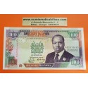 @PVP NUEVO 59€@ KENIA 100 SHILINGI 1989 DANIEL TOROITICH Pick 27A BILLETE EBC Africa KENYA BANKNOTE 100 Shillings