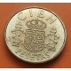 . 2 monedas x ESPAÑA 100 PESETAS 1983 JUAN CARLOS I FLOR DE LIS ARRIBA + ABAJO @SC + IMPERFECCIONES@ LATON Pareja P/3