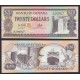 GUYANA 20 DOLARES 1989 CATARATA y BARCO FERRY VESSEL Pick 27 BILLETE SC UNC BANKNOTE