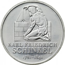 ALEMANIA 10 EUROS 2006 Ceca F PLATA FRIEDRICH SCHINKEL SC SILVER