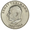 ALEMANIA DEMOCRATICA 20 MARCOS 1971 ERNST THALMANN KM.34 MONEDA DE NICKEL SC- Germany DDR RDA Marks