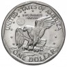 ESTADOS UNIDOS 1 DOLAR 1980 P SUSAN B. ANTHONY AGUILA SOBRE LA LUNA KM.207 MONEDA DE NICKEL SC- USA 1 Dollar R/2