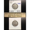 ESPAÑA REINA ISABEL II 40 CENTIMOS DE ESCUDO 1865 Ceca de SEVILLA MONEDA DE PLATA @ESCASA@ Spain