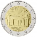 . 1 coin @ENVIO YA@ MALTA 2 EUROS 2022 TEMPLO HYPOGEUM 180.000 uds. @RARA@ 2ª MONEDA CONMEMORATIVA