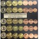 35 monedas x 1+2+5+10+20+50 Centimos + 1 EURO 2012 ALEMANIA MONEDAS EURO 2012 Letras A+D+F+G+J SC ALGOR