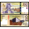 HAITI 250 GOURDES 2004 GENERAL JEAN JACQUES DESSALINES y FORTALEZA Pick 276 BILLETE SC @ESCASO@ Republique D'Haiti UNC BANKNOTE