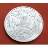 AUSTRIA 500 SCHILLINGS 1995 TRINEO y VISTA DE LOS ALPES KM.3029 MONEDA DE PLATA PROOF Osterreich silver coin