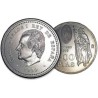 ESPAÑA 2000 PESETAS 1999 APOSTOL SANTIAGO AÑO SANTO XACOBEO KM.925 MONEDA DE PLATA SC @EN BOLSA ORIGINAL@