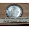 ESPAÑA 2000 PESETAS 1996 UNESCO PATRIMONIO CIUDAD DJENNE en NIGER MONEDA DE PLATA ESTUCHE y CERTIFICADO FNMT