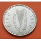 IRLANDA 1 LIBRA 1990 CIERVO y ARPA KM.27 MONEDA DE NICKEL EBC- Ireland Eire 1 Pound £1 R/2