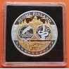 . 1 ONZA 1992 ESTADOS UNIDOS PLATA OZ SILVER MAPA y CRISTOBAL CO