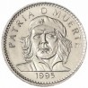 CUBA 3 PESOS 1995 ERNESTO CHE GUEVARA PATRIA o MUERTE KM.346A MONEDA DE NICKEL SC + IMPERFECCIONES R/3