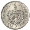 CUBA 3 PESOS 1995 ERNESTO CHE GUEVARA PATRIA o MUERTE KM.346A MONEDA DE NICKEL SC + IMPERFECCIONES