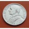 VATICANO 5 LIRAS 1933 1934 Año JUBILEE PAPA PIO XI SAN PEDRO EN BARCA KM.17 MONEDA DE PLATA EBC 5 Lire silver coin PIUS XI