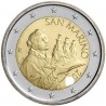 . 1 acoin x SAN MARINO 2 EUROS 2023 RETRATO GIOVAN BATTISTA Nuevo Diseño SC MONEDA TIPO NORMAL @NO CONMEMORATIVA@
