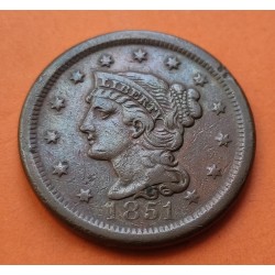 ESTADOS UNIDOS 1 CENTAVO 1943 P LINCOLN HIERRO XF USA