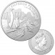 . 1 acoin AUSTRALIA 1 DOLAR 2023 PINGUINO EMPERADOR MONEDA DE PLATA silver coin ONZA OZ EMPEROR PENGUIN