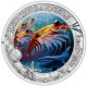 . 1 coin AUSTRIA 3 EUROS 2023 KRILL ANTÁRTICO Serie VIDA MARINA A COLORES 3ª MONEDA DE NICKEL SC Leuchtgarnele