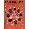 PORTUGAL CARTERA OFICIAL EUROS 2019 Tipo Souvenir BU SET 1+2+5+10+20+50 CENTIMOS + 1 EURO + 2 EUROS 2018 SC 8 MONEDAS