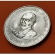 0,52 ONZAS x MEXICO 25 PESOS 1972 BENITO JUAREZ KM.480 MONEDA DE PLATA EBC- Estados Unidos Mexicanos silver coin R/2
