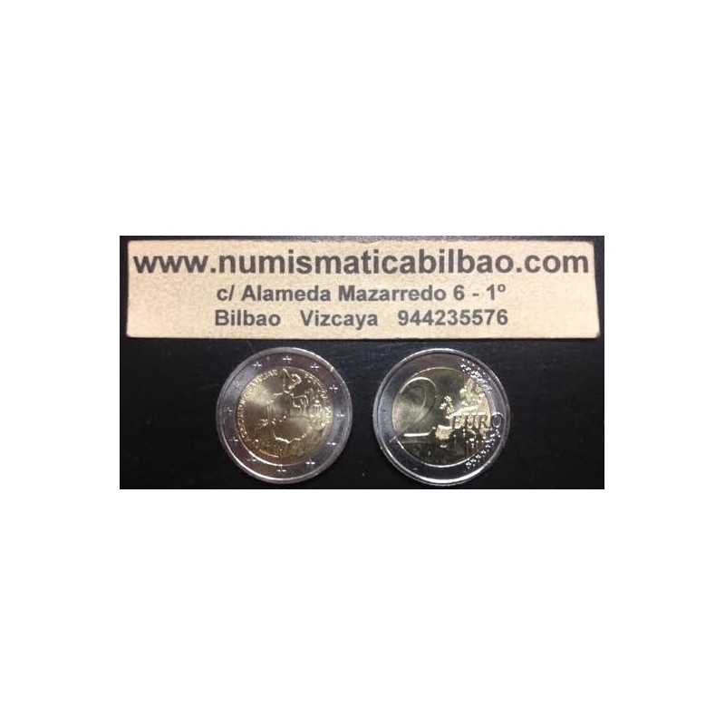 PORTUGAL 2 EUROS 2014 AÑO INTERNACIONAL DE LA AGRICULTURA FAMILIAR SC MONEDA CONMEMORATIVA