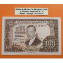 @RARA Serie A@ ESPAÑA 100 PESETAS 1953 JULIO ROMERO DE TORRES Serie A 907778 Pick 145 BILLETE MBC++ Spain banknote