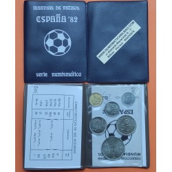 .ESPAÑA SERIE 1980 * 80 : 50Cts + 1+5+25+50+100 PESETAS SC MUNDI