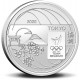 .@Tirada 6,250@ BELGICA 5 EUROS 2020 OLIMPIADA DE TOKIO MONEDA DE NICKEL SC Belgium Coincard