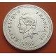 NUEVAS HEBRIDAS 100 FRANCOS 1966 DAMA y TOTEM KM.1 MONEDA DE PLATA SC- Nuvelles New Hebrides 100 Francs