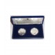 SAN MARINO 5 EUROS 2002 + 10 EUROS 2002 BIENVENIDA AL EURO 2 MONEDAS DE PLATA PROOF ESTUCHE CERTIF. PLATA