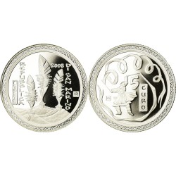 SAN MARINO 5 EUROS 2008 CARDUCCI + 10 EUROS 2008 OLIMPIADA DE BEIJING MONEDAS DE PLATA ESTUCHE PROOF SILVER SET