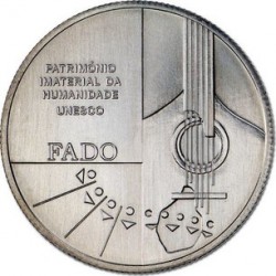PORTUGAL 2,50 EUROS 2015 FADO SENTIMIENTO DE LA MUSICA MONEDA DE NICKEL CONMEMORATIVA SC