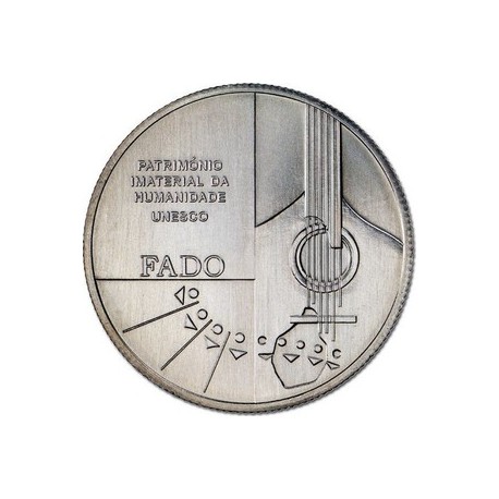 . 2,50 EUROS 2015 PORTUGAL UNESCO MUSICA FADO SC Nickel Moneda