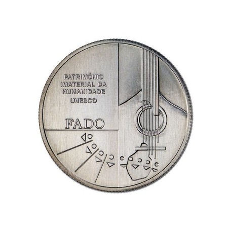 PORTUGAL 2,50 EUROS 2015 FADO SENTIMIENTO DE LA MUSICA MONEDA DE NICKEL CONMEMORATIVA SC